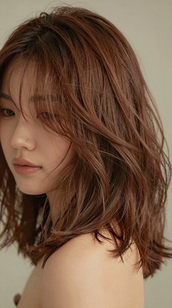 18 Short Wavy Haircuts That Add Volume and Movement 3 chin skimming wavy french bob