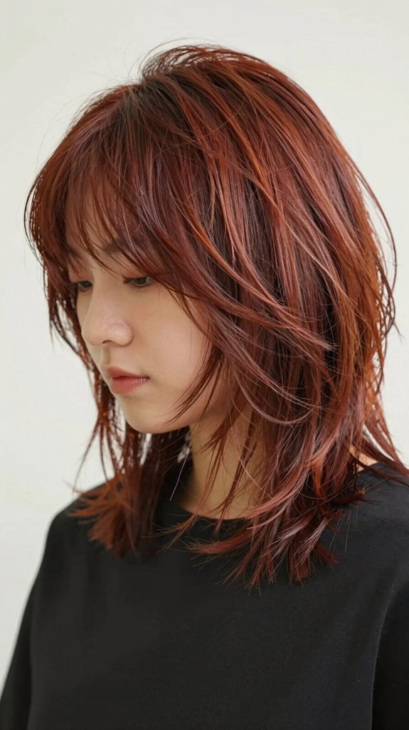 18 Short Wavy Haircuts That Add Volume and Movement 4 choppy layered short shag