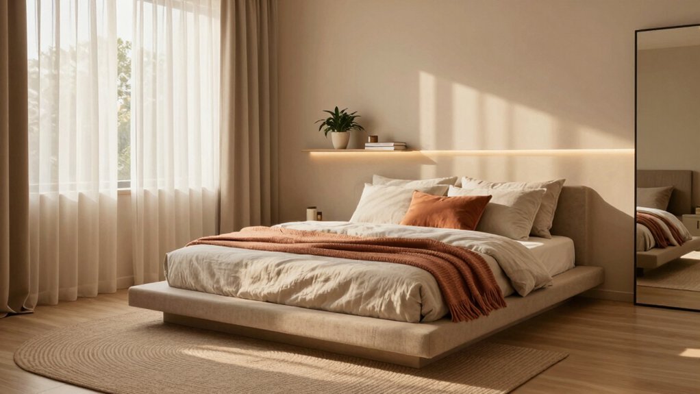 cozy spacious small bedroom