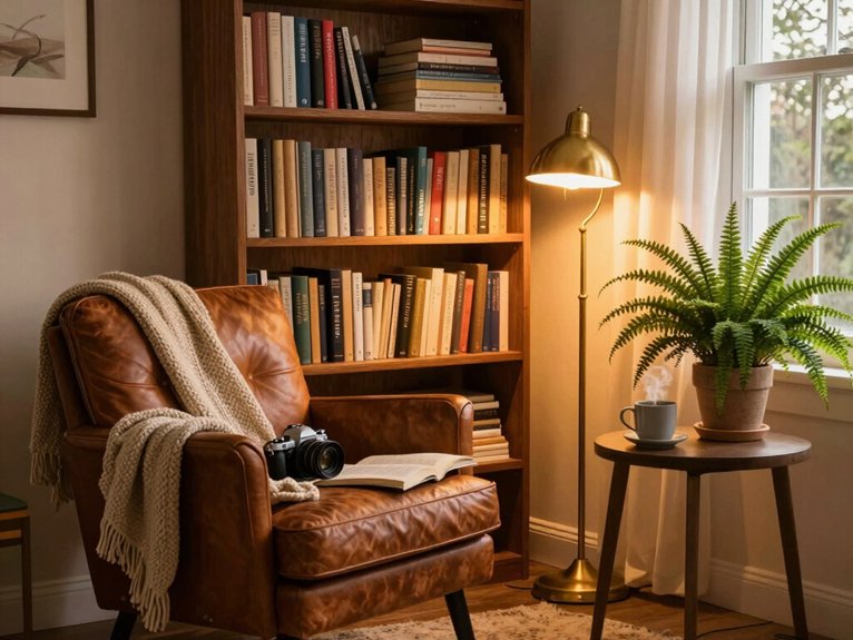 cozy windowed bookshelf daybed