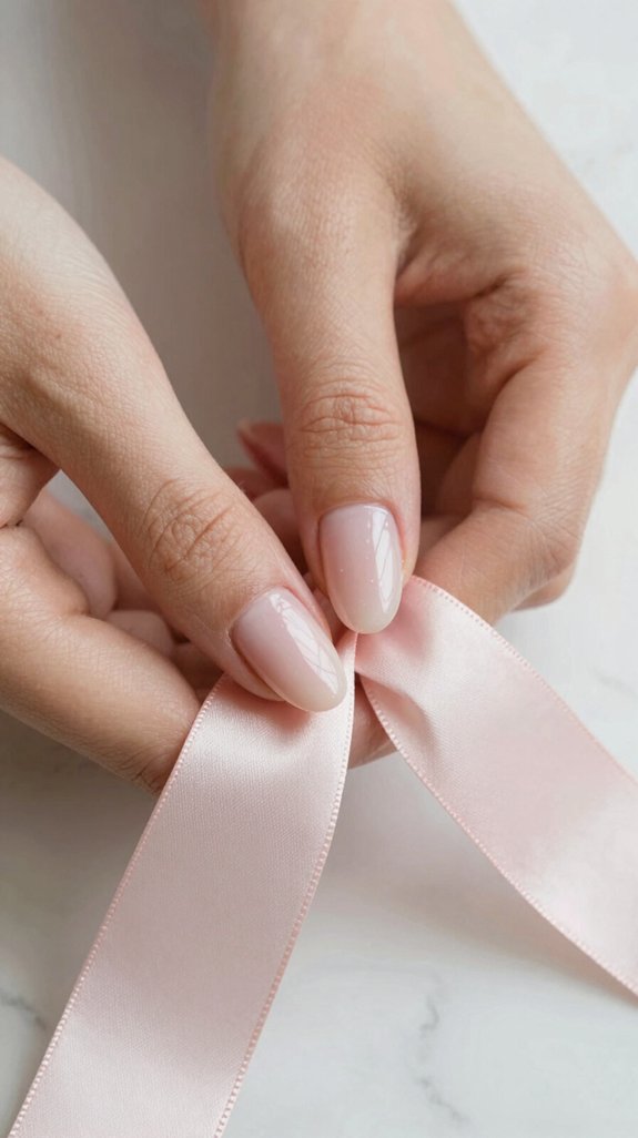 12 Almond Nude Pink Nail Ideas That Look Soft and Elegant 2 creamy glossy milky pink