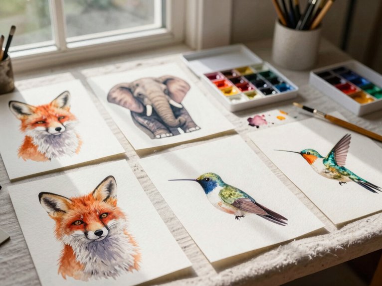 24 Canvas Painting Ideas to Sell That Are Trending and Profitable 17 custom watercolor pet portraits