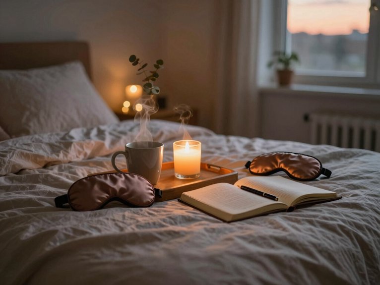 21 Mental Health Tips for Better Mental Well-Being Every Day 19 dim lights unwind journal sleep