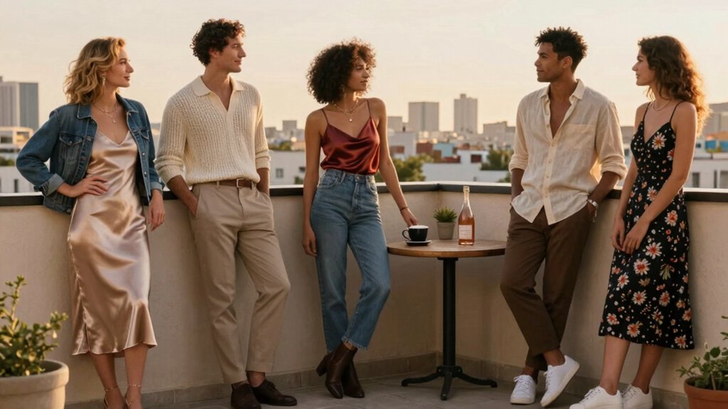 effortlessly chic casual datewear