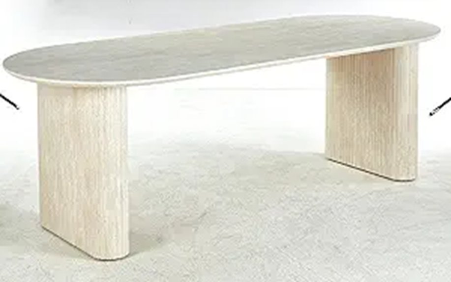 11 Best White Oak Dining Tables That Anchor Any Family Meal 5 Extendable Oval Dining Table 6–12 Seats White Oak