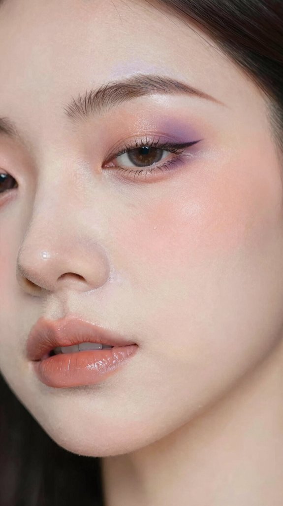 16 Creative Makeup Looks Inspired by Asian Beauty Trends 16 feathered fluffy minimal lashstyle