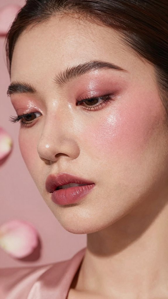 15 Victoria Secret Makeup Looks for a Soft Glam Supermodel Glow 11 fresh dewy rose glow