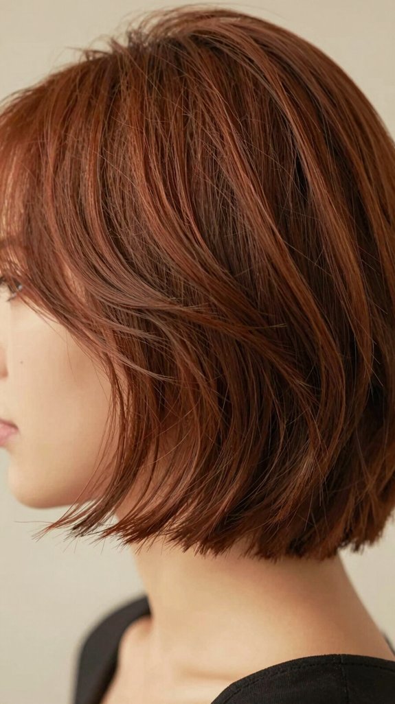 18 Short Wavy Haircuts That Add Volume and Movement 17 graduated angled bob lift