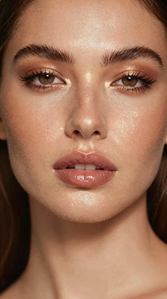 15 Victoria Secret Makeup Looks for a Soft Glam Supermodel Glow 1 hydrated bronzed dewy complexion