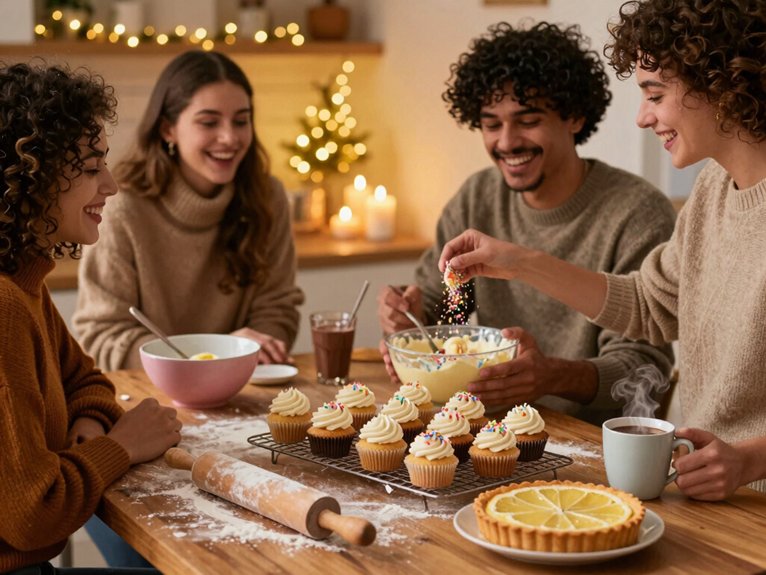 23 Fun Girl Night Ideas at Home for the Perfect Cozy Get-Together 17 interactive communal dessert baking