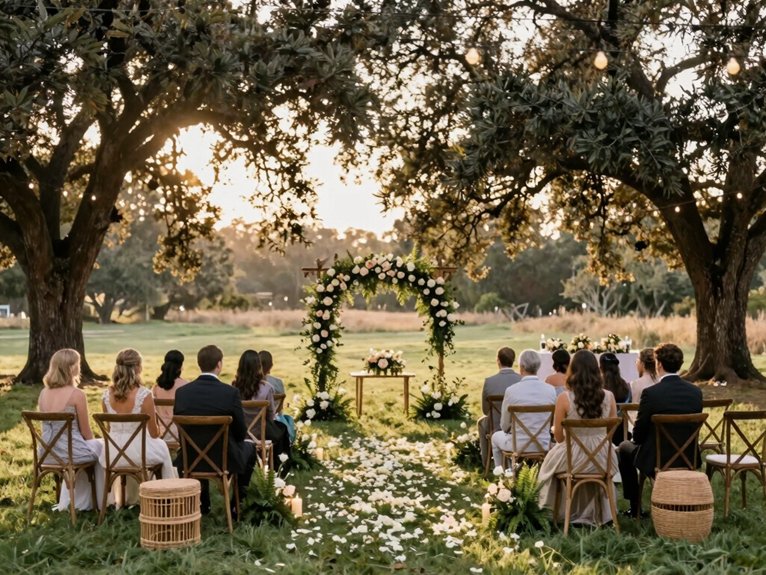intimate concentric ring seating