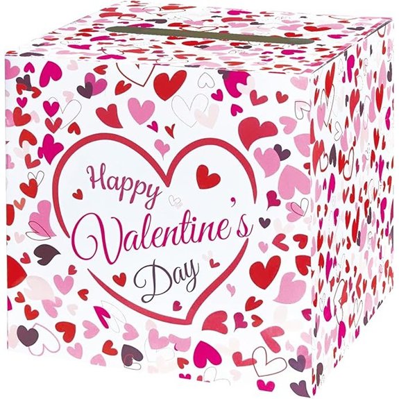 Valentine Mailbox Card Exchange Box for Kids