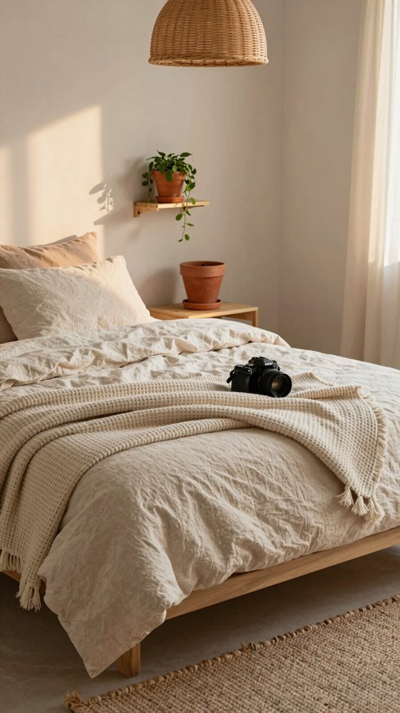 21 Cozy Bedroom Ideas for Small Rooms That Feel Warm and Spacious 14 layered textured cozy bedding