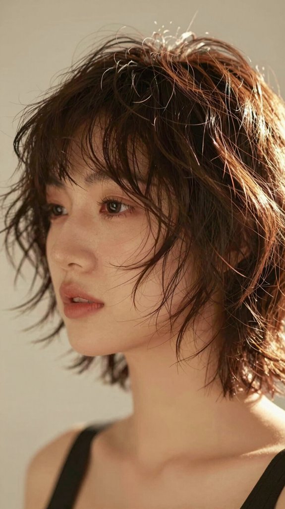 18 Short Wavy Haircuts That Add Volume and Movement 16 messy wavy choppy pixie