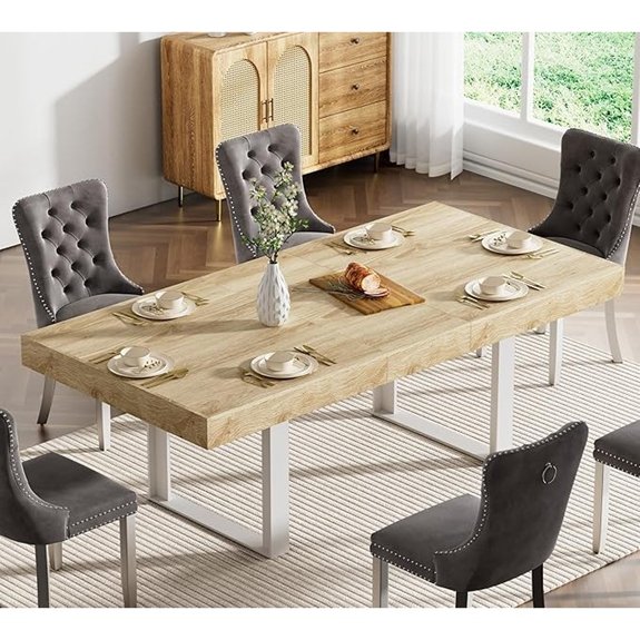 11 Best White Oak Dining Tables That Anchor Any Family Meal 4 Extendable Rectangular Dining Table Oak & White