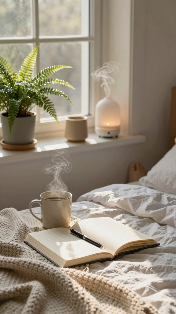 18 Simple Ways to Take Care of Yourself and Protect Your Peace 1 phone free mindful morning ritual