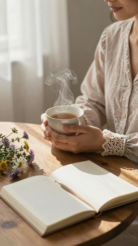 20 Gentle Ways to Be More Feminine in Your Own Authentic Way 19 savor small sensory moments