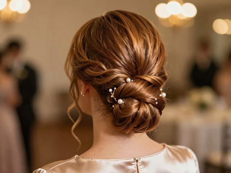15 Stunning Prom Hairstyles That Look Elegant and Trendy 2 sleek low nape bun