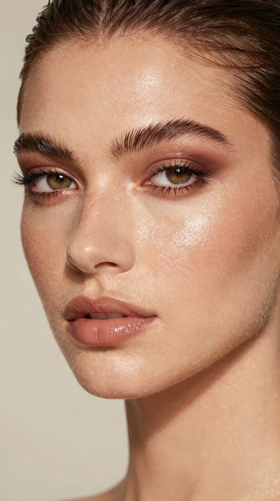 15 Victoria Secret Makeup Looks for a Soft Glam Supermodel Glow 2 soft diffused brown smokey eye