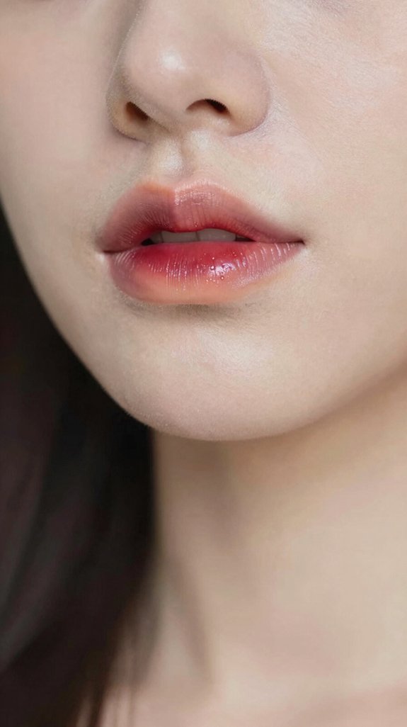 16 Creative Makeup Looks Inspired by Asian Beauty Trends 1 soft focus korean gradient lips