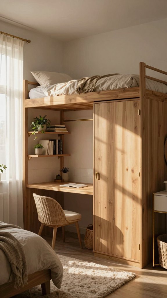 21 Cozy Bedroom Ideas for Small Rooms That Feel Warm and Spacious 13 space saving multifunctional bedroom furniture