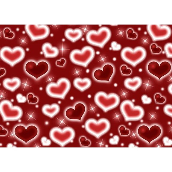 7 Valentine Backgrounds That Set the Perfect Romantic Scene 6 LYCGS Red Heart 7x5ft Valentines Photo Backdrop