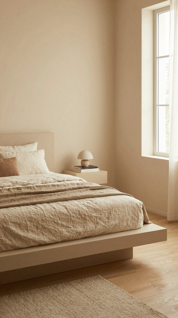 21 Cozy Bedroom Ideas for Small Rooms That Feel Warm and Spacious 11 wall mounted bedside storage solution