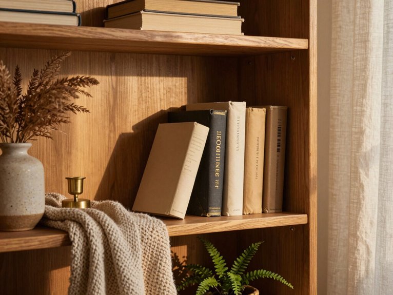 warm crafted sustainable wooden accents
