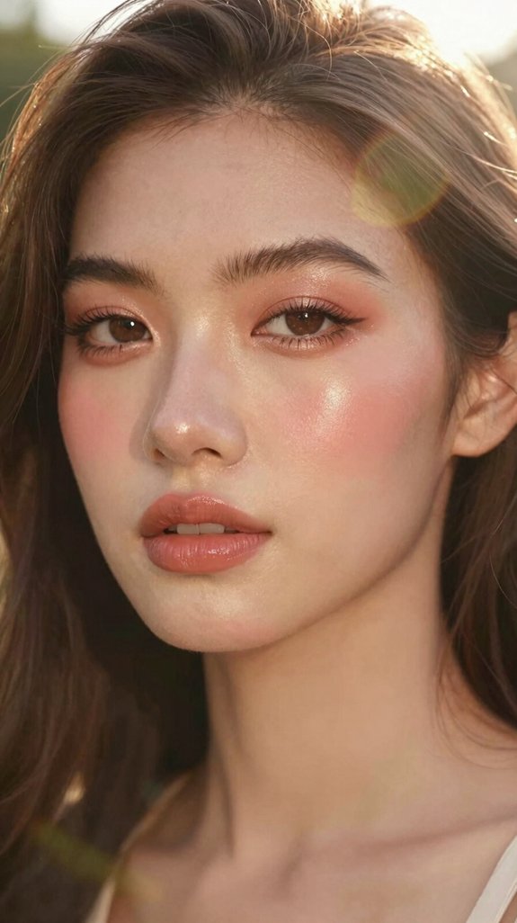15 Victoria Secret Makeup Looks for a Soft Glam Supermodel Glow 4 warm dewy golden sun kissed
