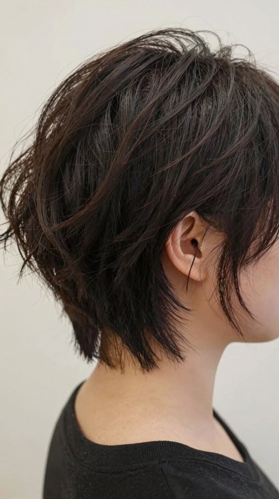 18 Short Wavy Haircuts That Add Volume and Movement 14 wavy bob with undercut