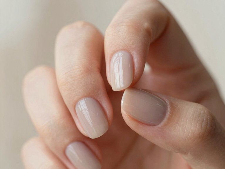 Neutral Spring Nails That Always Look Effortless 12 abstract nude french ombre nails