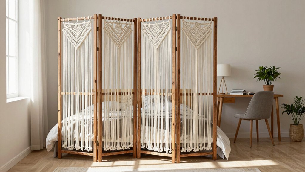 affordable diy bedroom dividers