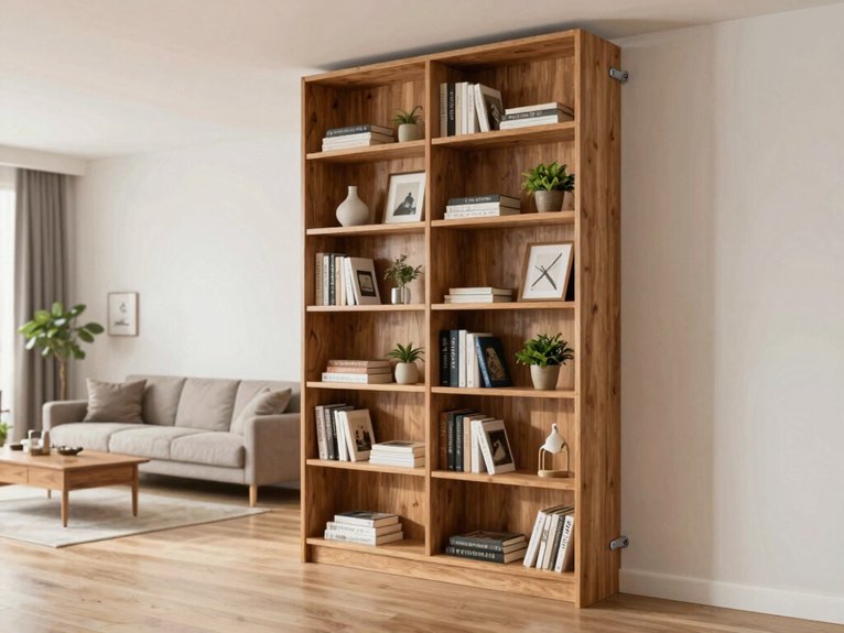 anchor tall units to studs