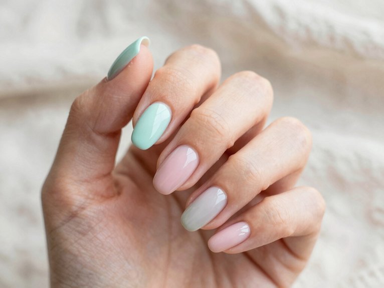 April Nails That Feel Fresh and On-Trend 26 april nails sweet spot sparkle
