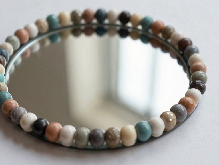 Dollar Tree Crafts That Look Expensive but Cost Almost Nothing 17 beaded dollar tree mirror riser