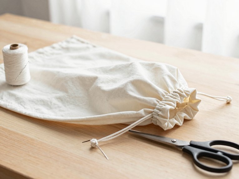 13 Hand Sewing Projects That Are Easy and Perfect for Beginners 10 beginner friendly sturdy cotton drawstring
