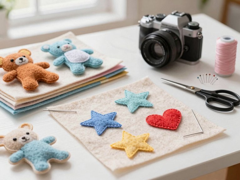 13 Hand Sewing Projects That Are Easy and Perfect for Beginners 1 beginner friendly wool felt plushies