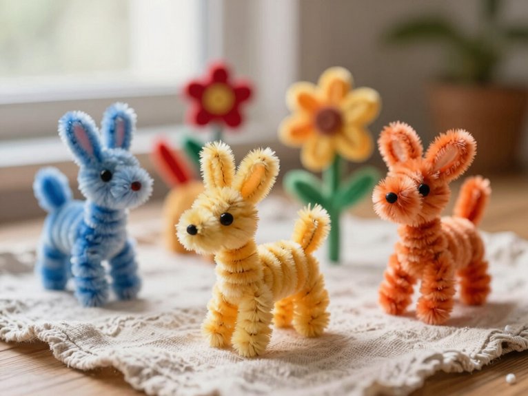Pipe Cleaner Crafts That Are Fun and Surprisingly Creative 2 bend twist loop limitless creations