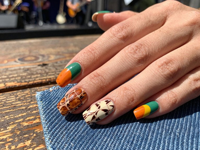 Country Concert Nails That Feel Bold and Fun 11 bold croc print country nails