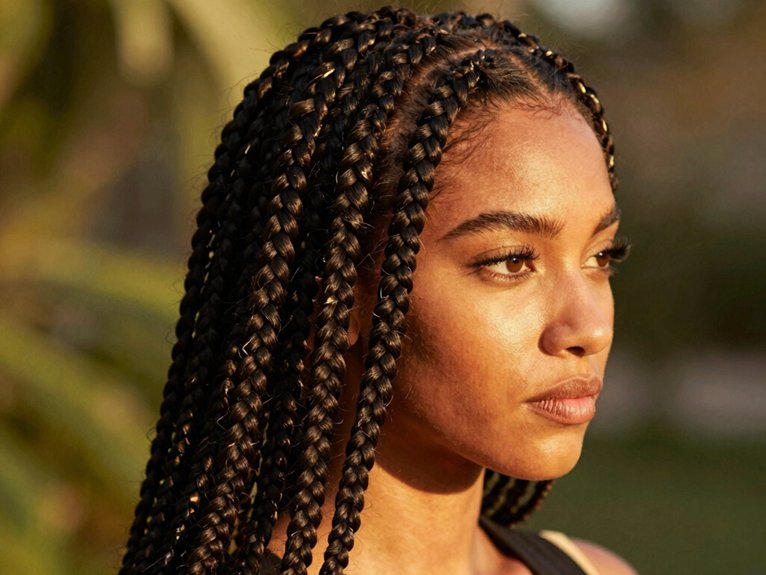 Fulani Braid Inspo That Looks Stylish and Timeless 7 bold jumbo fulani statement style
