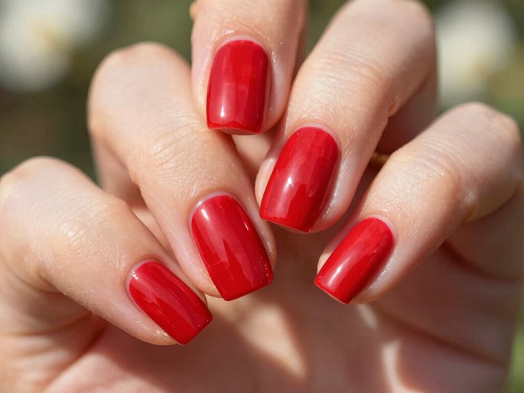 Red Spring Nails That Feel Bright and Seasonal 30 bold red checkerboard nail art