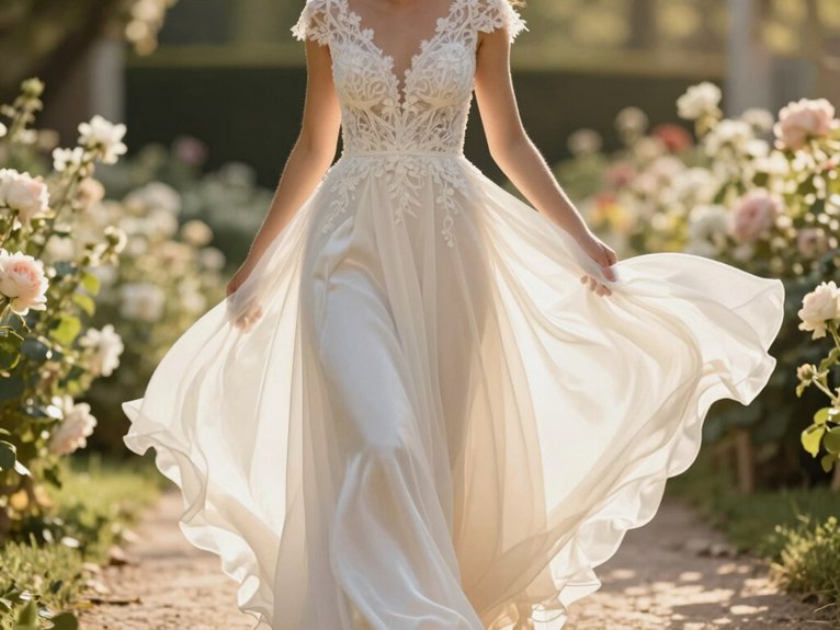 Summer Wedding Dresses That Feel Light and Romantic 9 breathable chiffon summer comfort