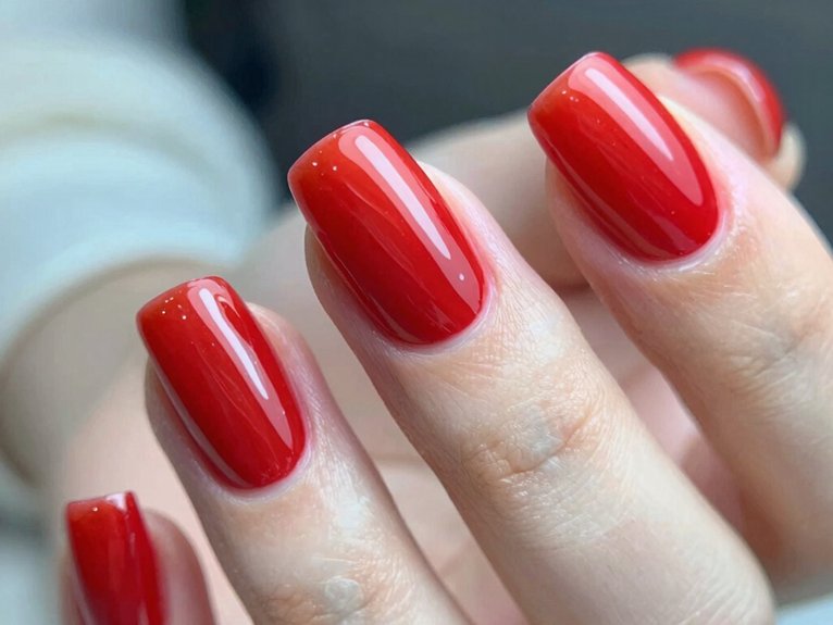 Red Spring Nails That Feel Fresh Not Heavy 2 bright cherry jelly red manicure