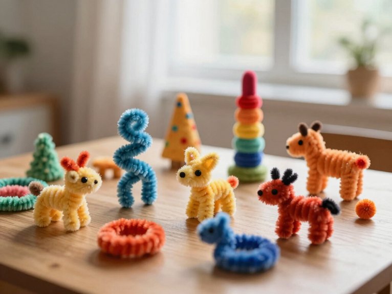 Pipe Cleaner Crafts That Are Fun and Surprisingly Creative 3 buy pipe cleaners for less