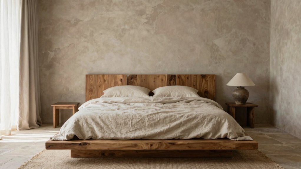 calm modern natural bedroom