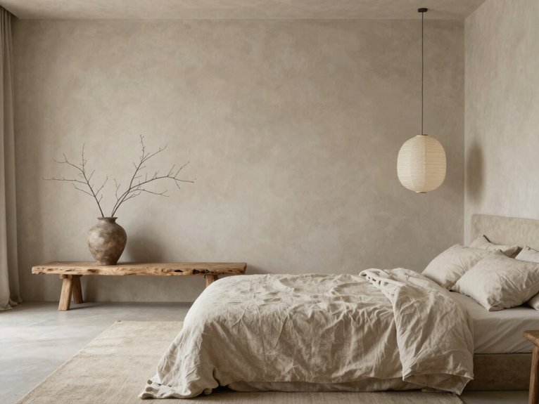 12 Minimalist Wabi-Sabi Bedroom Design Ideas for a Calm and Intentional Space 12 calm natural minimal bedroom details