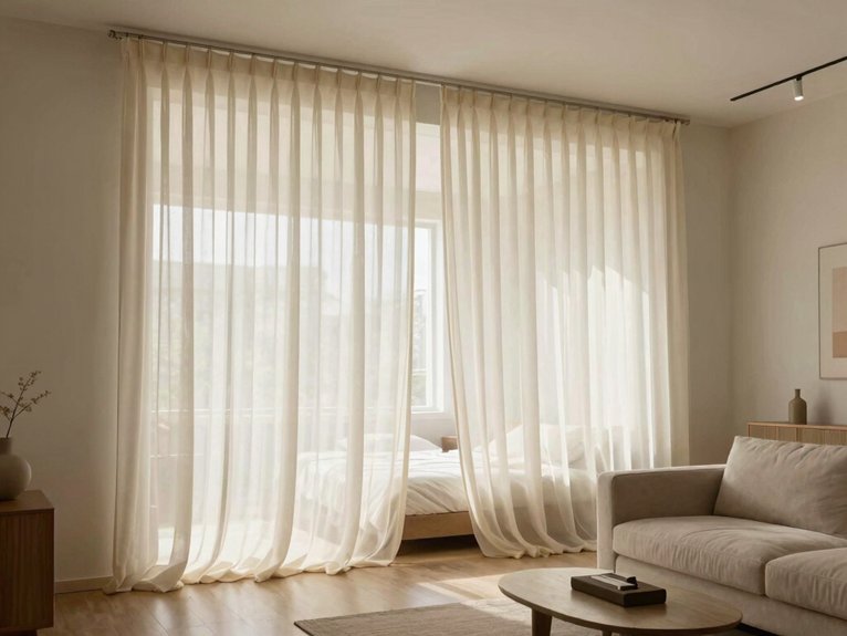 ceiling mounted curtain privacy solution