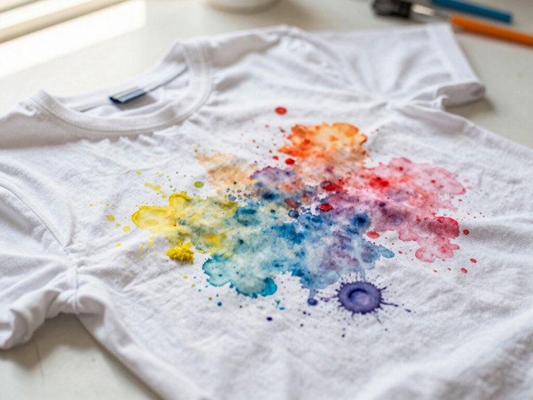 T Shirt Painting Ideas That Turn Basics Into Art 2 choose absorbent medium weight cotton