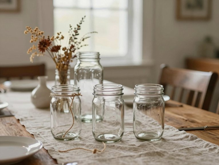 Mason Jar Centerpieces That Look Rustic and Elegant 17 choose table friendly mason jars