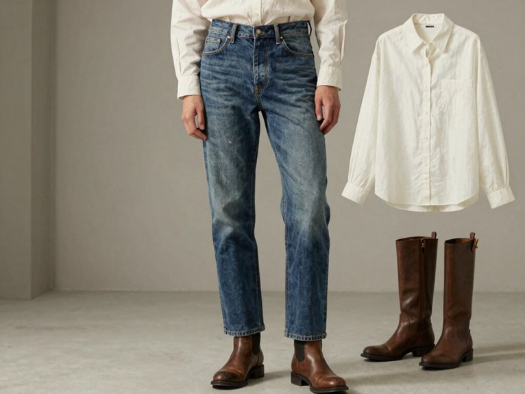 13 Sustainable Fashion Aesthetic Ideas for a Timeless and Conscious Style 10 classic selvedge straight leg denim